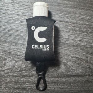 Celsius hand sanitizer keychain holder